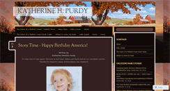 Desktop Screenshot of katherinehpurdy.com